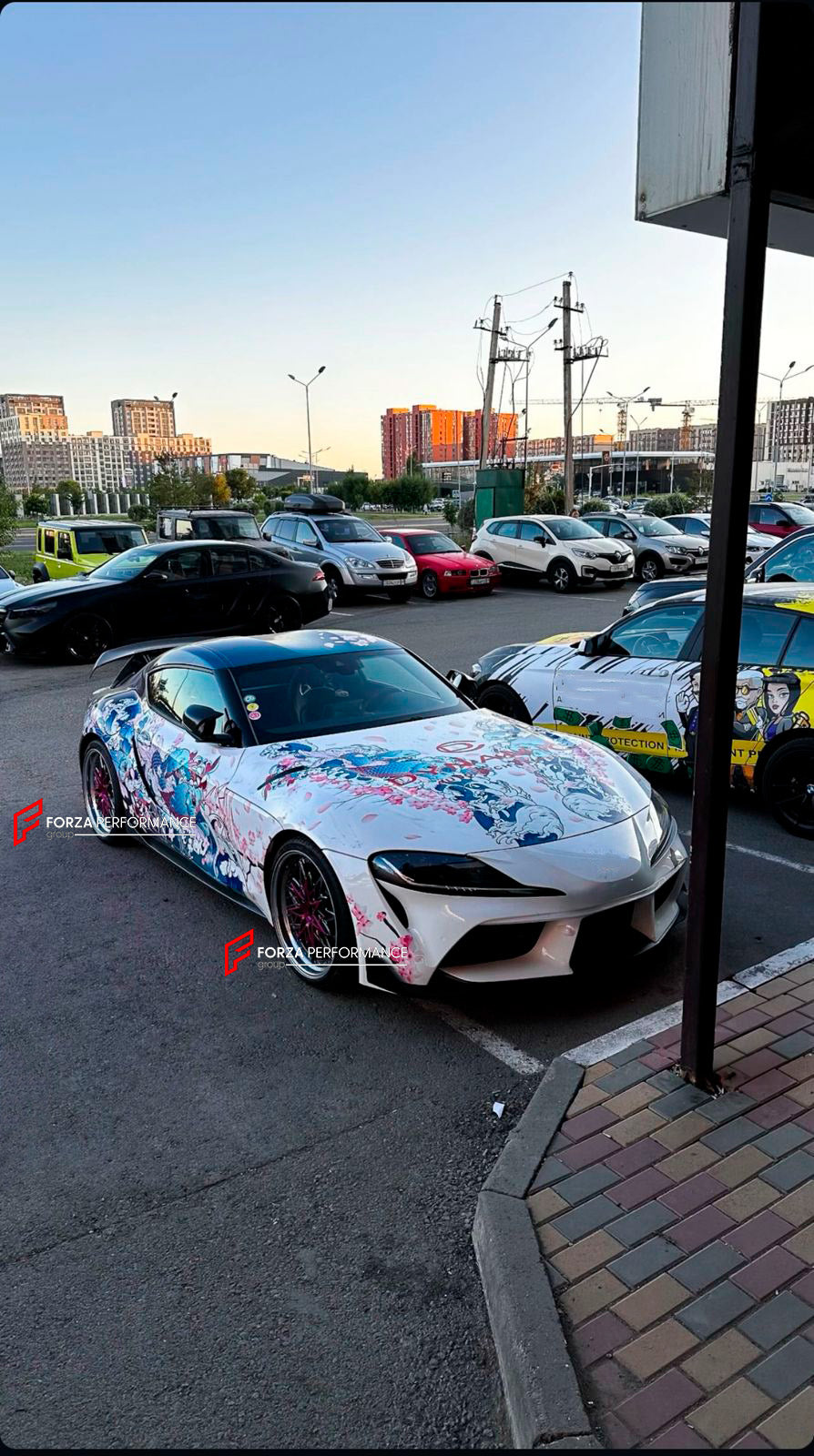 FORZA PERFORMANCE 20 INCH FORGED WHEELS RIMS for TOYOTA SUPRA A90 GR 2024 custom fit 6AD LOTUS