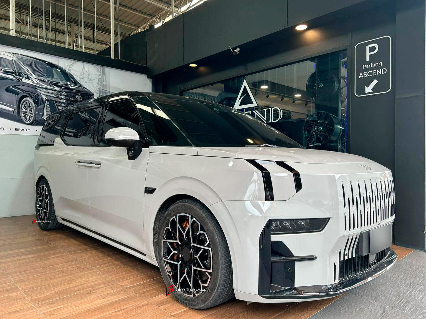 FORZA PERFORMANCE 20 INCH FORGED WHEELS RIMS for ZEEKR 009 2025 custom fit PW L017 TYPE 61