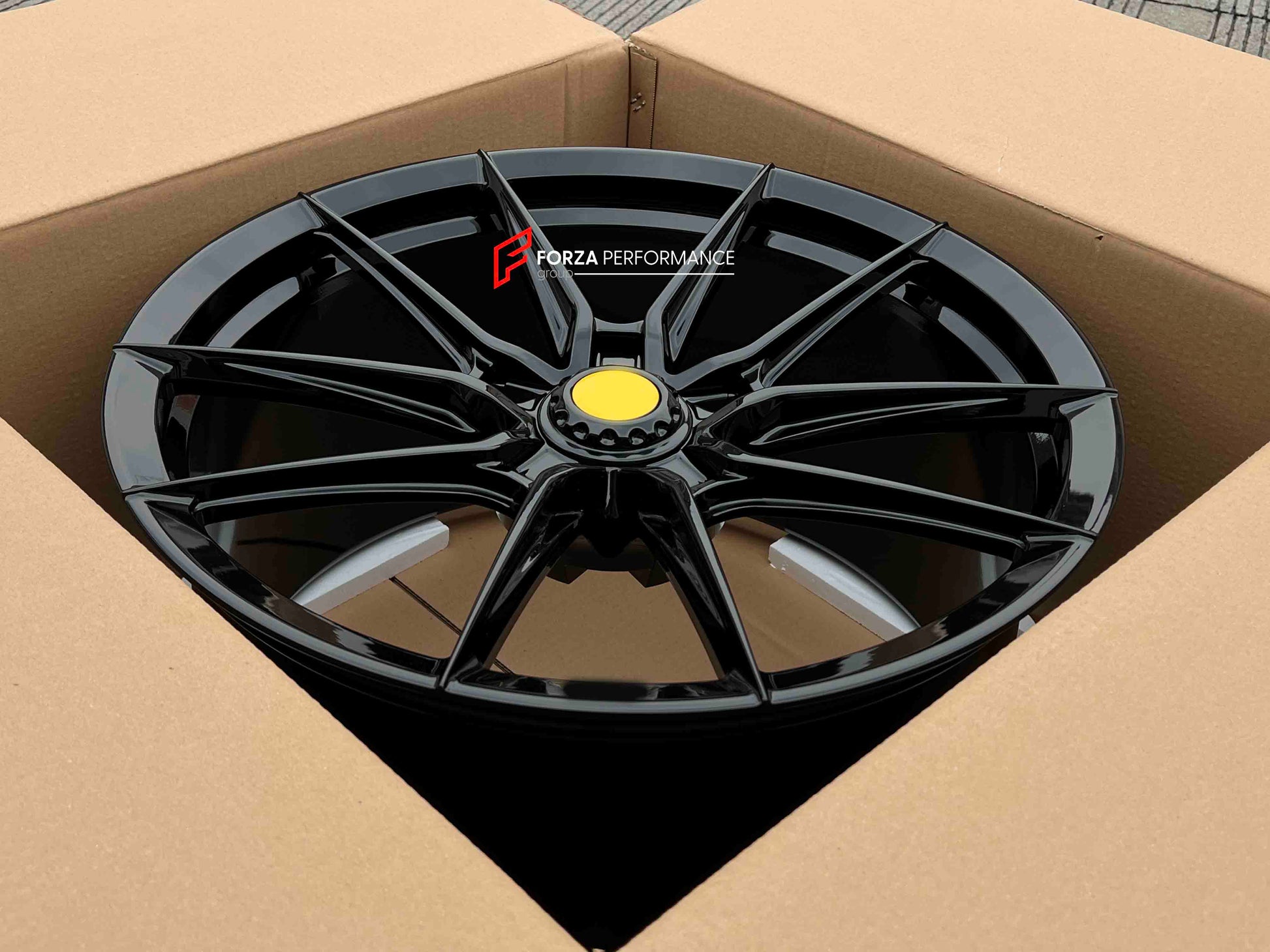 FORZA PERFORMANCE 21 22 INCH FORGED WHEELS RIMS for FERRARI 812 custom fit NOVITEC X VOSSEN NF-9 STYLE WHEELS
