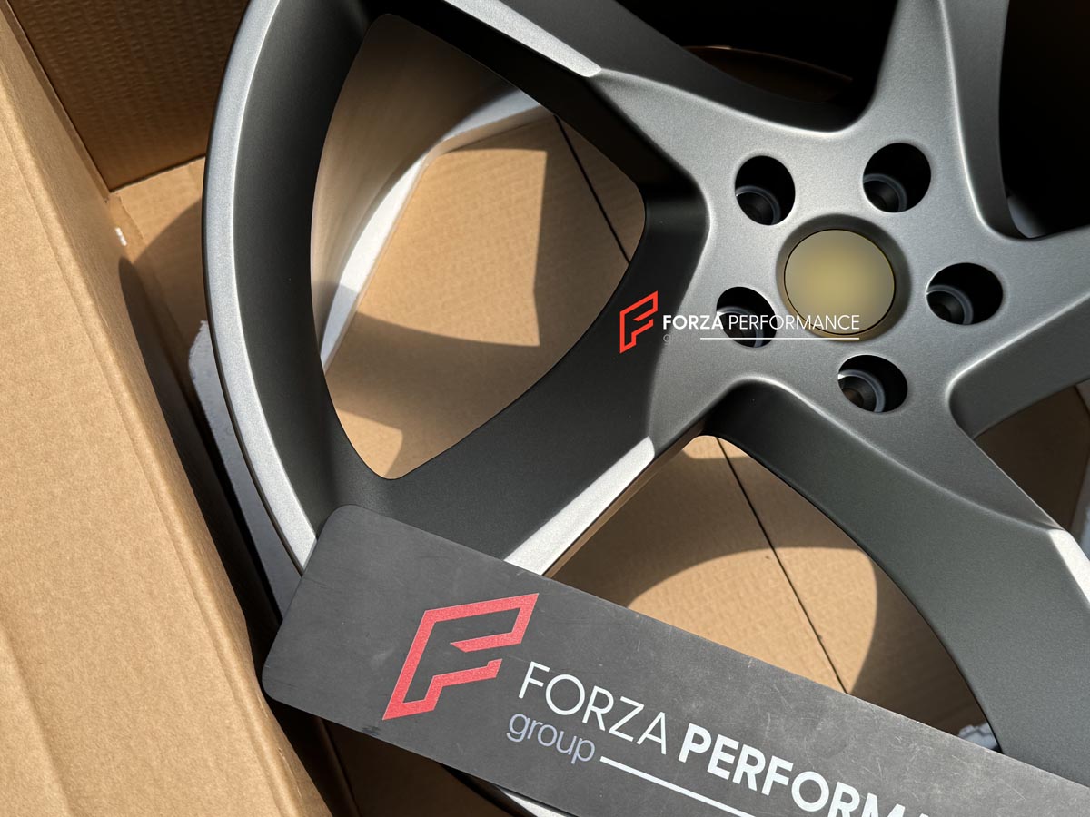FORZA PERFORMANCE 21 22 INCH FORGED WHEELS RIMS for FERRARI F8 TRIBUTO 2022 custom fit OEM Ferrari Daytona SP3 style