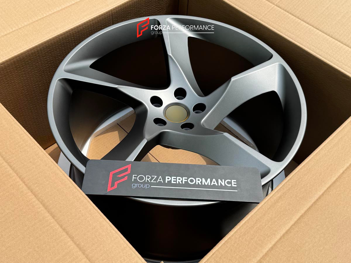 FORZA PERFORMANCE 21 22 INCH FORGED WHEELS RIMS for FERRARI F8 TRIBUTO 2022 custom fit OEM Ferrari Daytona SP3 style