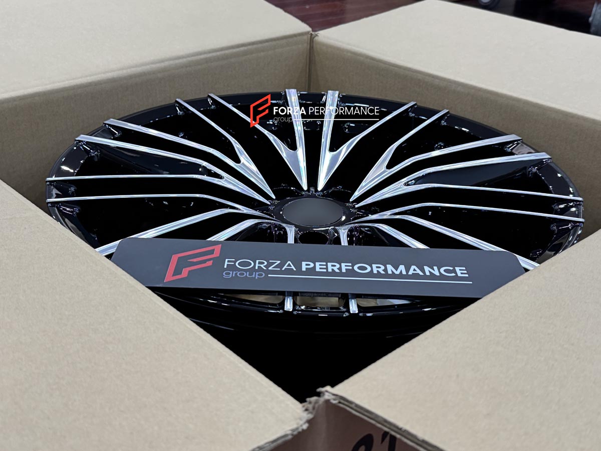 FORZA PERFORMANCE 21 INCH FORGED WHEELS RIMS for ASTON MARTIN DB11 AM5 2023 custom fit OEM SUPERLEGGERA