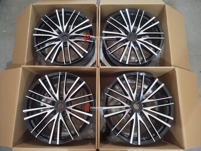 FORZA PERFORMANCE 21 INCH FORGED WHEELS RIMS for ASTON MARTIN DB11 AM5 2023 custom fit OEM SUPERLEGGERA