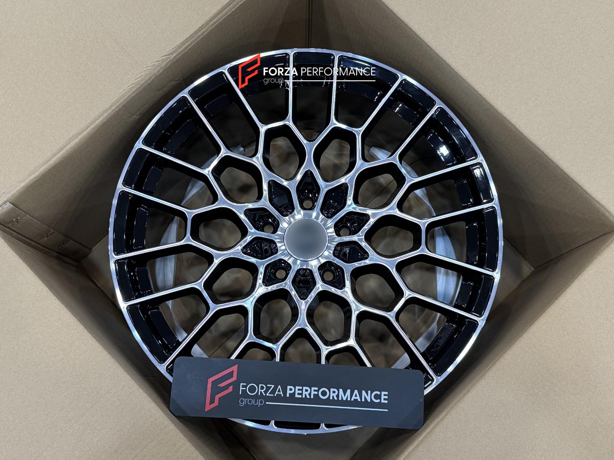 FORZA PERFORMANCE 21 INCH FORGED WHEELS RIMS for ASTON MARTIN DBS 2021 custom fit OEM DBS 770 STYLE PY73-1007-A PY73-9965G-A