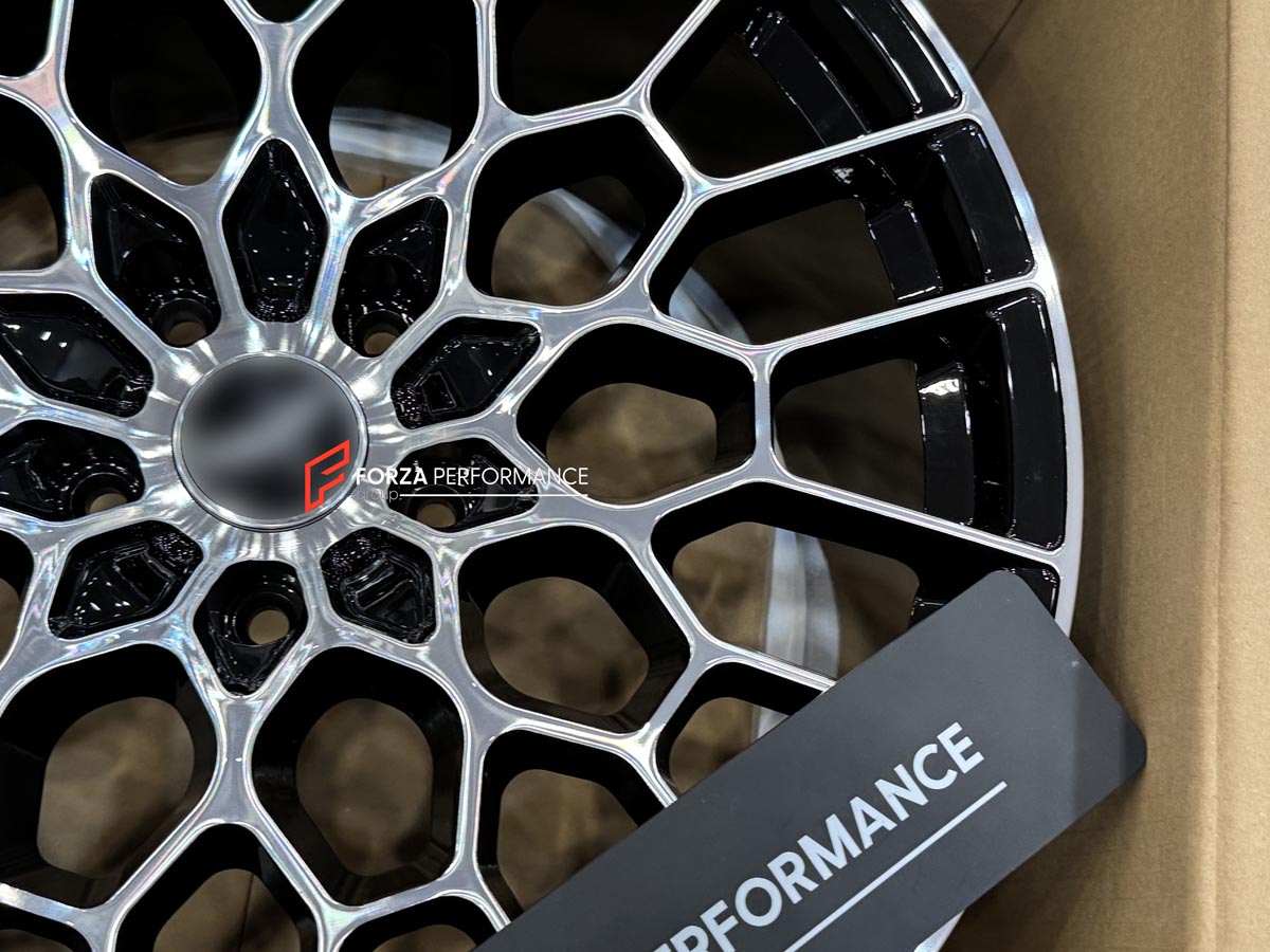 FORZA PERFORMANCE 21 INCH FORGED WHEELS RIMS for ASTON MARTIN DBS 2021 custom fit OEM DBS 770 STYLE PY73-1007-A PY73-9965G-A