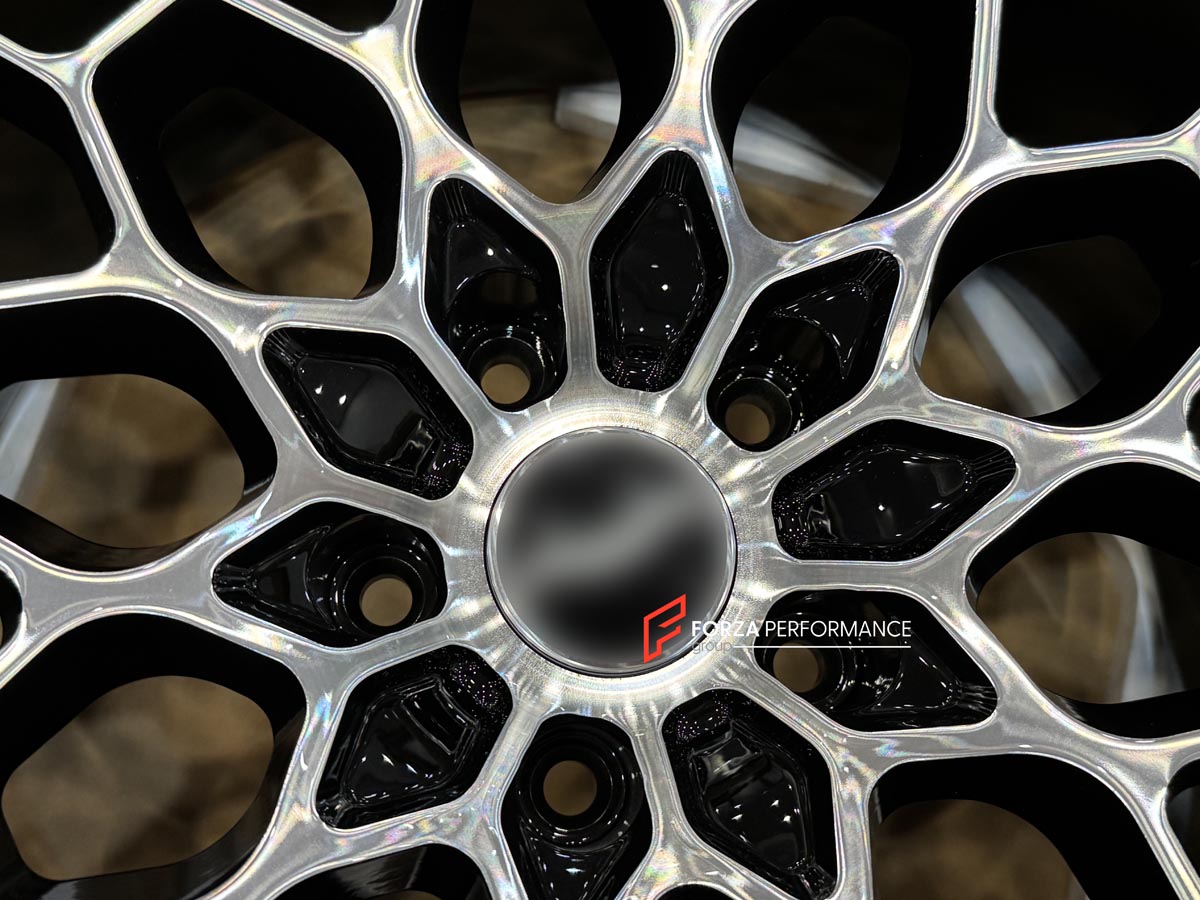 FORZA PERFORMANCE 21 INCH FORGED WHEELS RIMS for ASTON MARTIN DBS 2021 custom fit OEM DBS 770 STYLE PY73-1007-A PY73-9965G-A