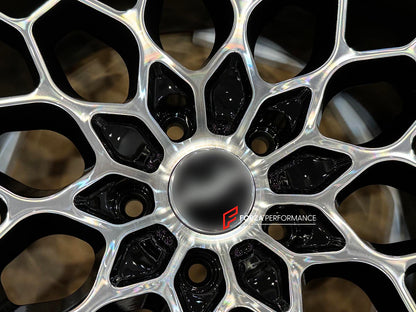 FORZA PERFORMANCE 21 INCH FORGED WHEELS RIMS for ASTON MARTIN DBS 2021 custom fit OEM DBS 770 STYLE PY73-1007-A PY73-9965G-A