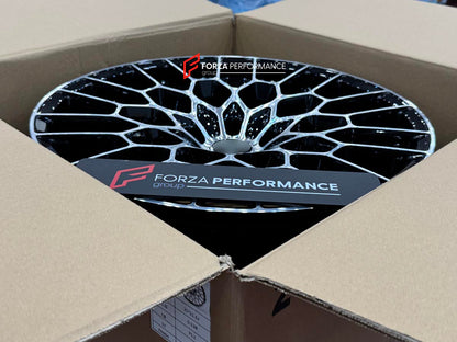 FORZA PERFORMANCE 21 INCH FORGED WHEELS RIMS for ASTON MARTIN DBS 2021 custom fit OEM DBS 770 STYLE PY73-1007-A PY73-9965G-A