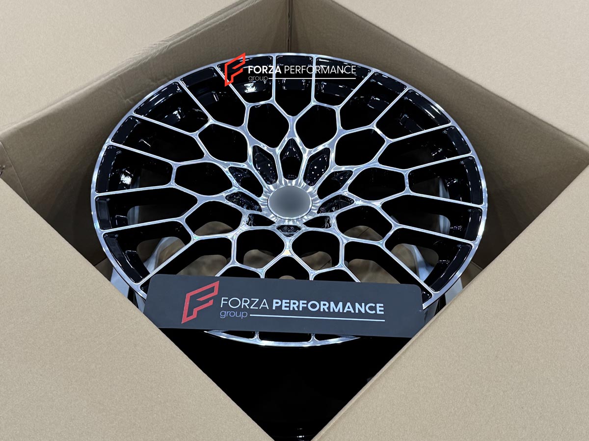 FORZA PERFORMANCE 21 INCH FORGED WHEELS RIMS for ASTON MARTIN DBS 2021 custom fit OEM DBS 770 STYLE PY73-1007-A PY73-9965G-A