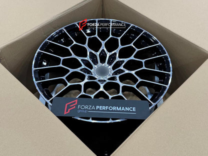 FORZA PERFORMANCE 21 INCH FORGED WHEELS RIMS for ASTON MARTIN DBS 2021 custom fit OEM DBS 770 STYLE PY73-1007-A PY73-9965G-A