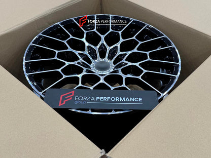 FORZA PERFORMANCE 21 INCH FORGED WHEELS RIMS for ASTON MARTIN DBS 2021 custom fit OEM DBS 770 STYLE PY73-1007-A PY73-9965G-A