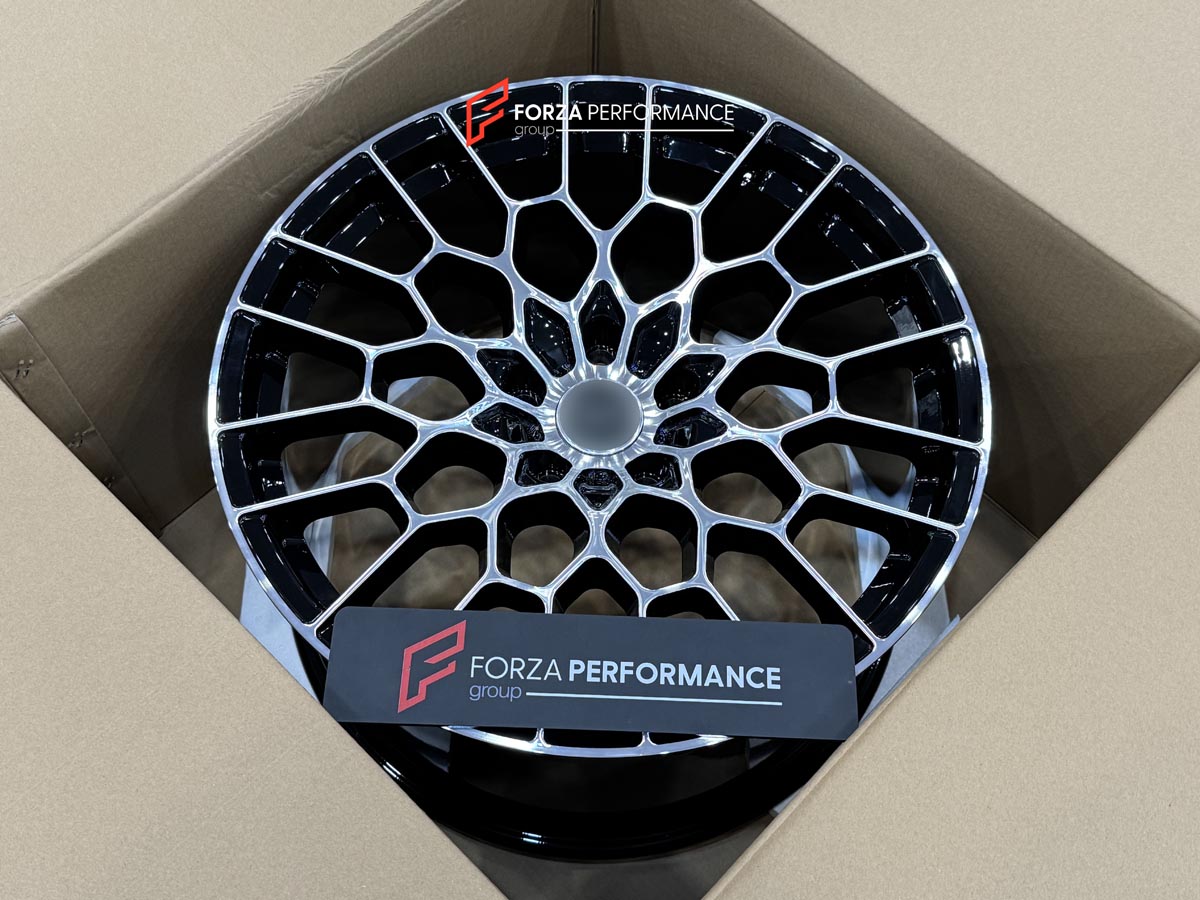 FORZA PERFORMANCE 21 INCH FORGED WHEELS RIMS for ASTON MARTIN DBS 2021 custom fit OEM DBS 770 STYLE PY73-1007-A PY73-9965G-A