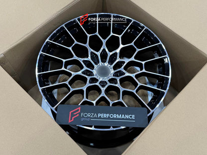 FORZA PERFORMANCE 21 INCH FORGED WHEELS RIMS for ASTON MARTIN DBS 2021 custom fit OEM DBS 770 STYLE PY73-1007-A PY73-9965G-A