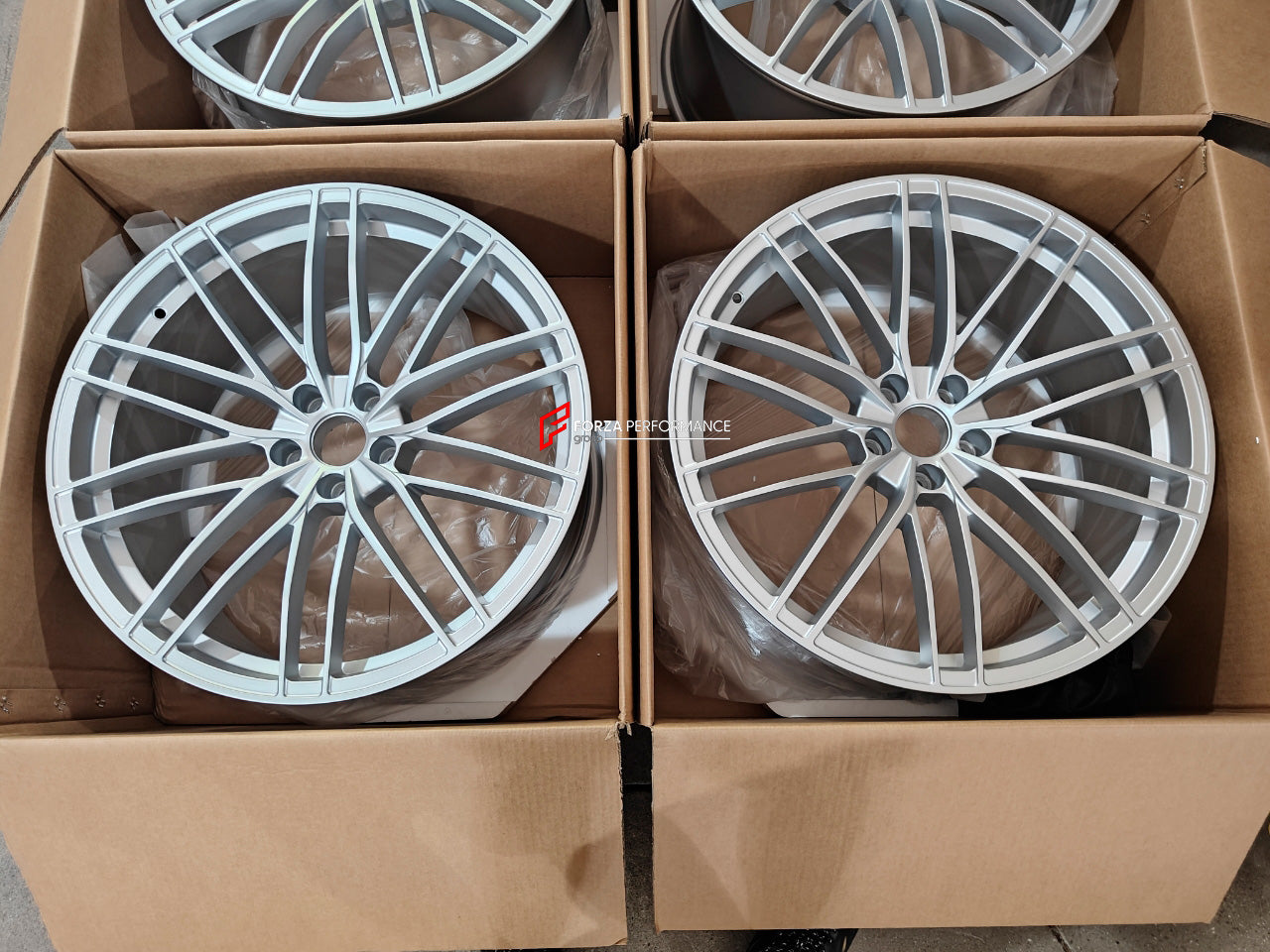 FORZA PERFORMANCE 21 INCH FORGED WHEELS RIMS for AUDI A6 ALLROAD C8 2021 custom fit ABT HR22