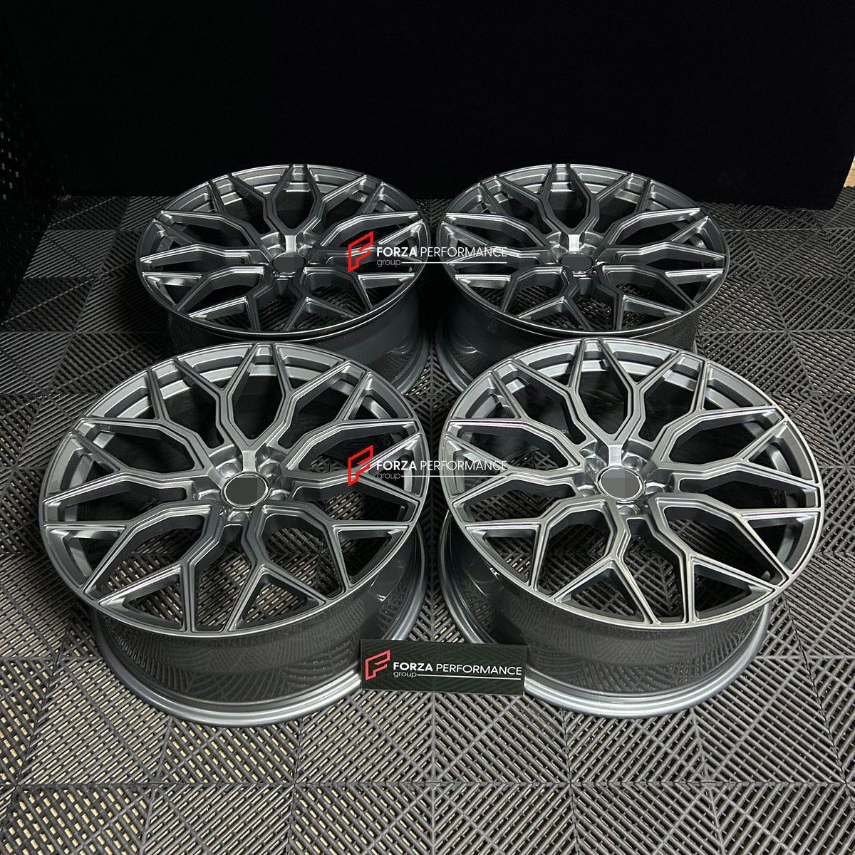 FORZA PERFORMANCE 21 INCH FORGED WHEELS RIMS for AUDI Q7 4M FACELIFT 2024 custom fit VOSSEN HF2 WHEELS