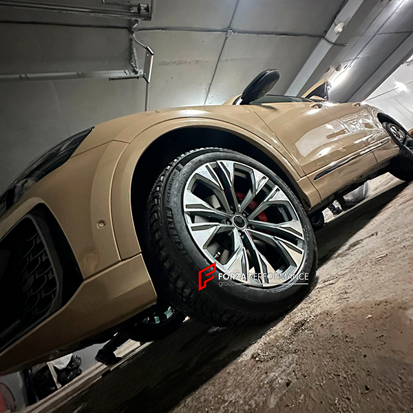 FORZA PERFORMANCE 21 INCH FORGED WHEELS RIMS for AUDI Q8 4M FACELIFT 2024 custom fit OEM AUDI Q8 WHEELS