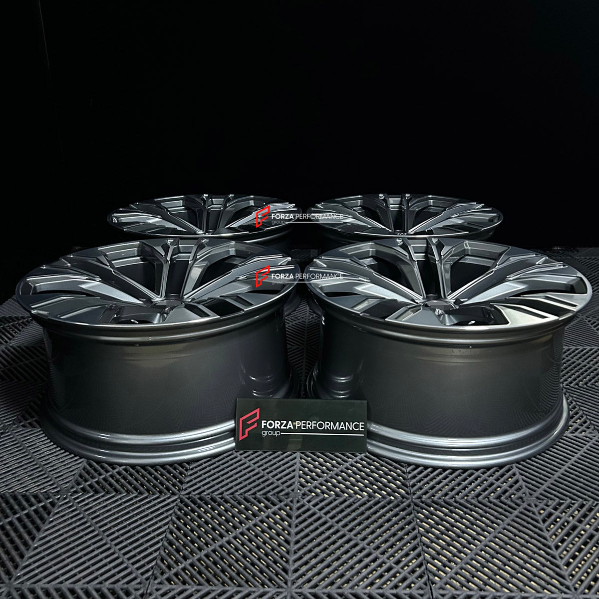 FORZA PERFORMANCE 21 INCH FORGED WHEELS RIMS for AUDI Q8 4M FACELIFT 2024 custom fit OEM AUDI Q8 WHEELS