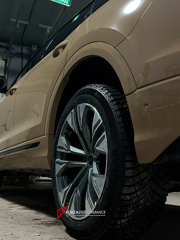 FORZA PERFORMANCE 21 INCH FORGED WHEELS RIMS for AUDI Q8 4M FACELIFT 2024 custom fit OEM AUDI Q8 WHEELS