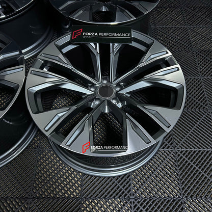 FORZA PERFORMANCE 21 INCH FORGED WHEELS RIMS for AUDI Q8 4M FACELIFT 2024 custom fit OEM AUDI Q8 WHEELS