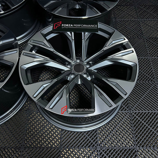 FORZA PERFORMANCE 21 INCH FORGED WHEELS RIMS for AUDI Q8 4M FACELIFT 2024 custom fit OEM AUDI Q8 WHEELS