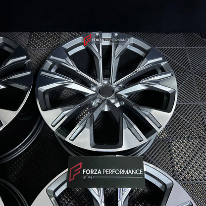 FORZA PERFORMANCE 21 INCH FORGED WHEELS RIMS for AUDI Q8 4M FACELIFT 2024 custom fit OEM AUDI Q8 WHEELS