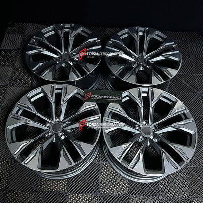 FORZA PERFORMANCE 21 INCH FORGED WHEELS RIMS for AUDI Q8 4M FACELIFT 2024 custom fit OEM AUDI Q8 WHEELS