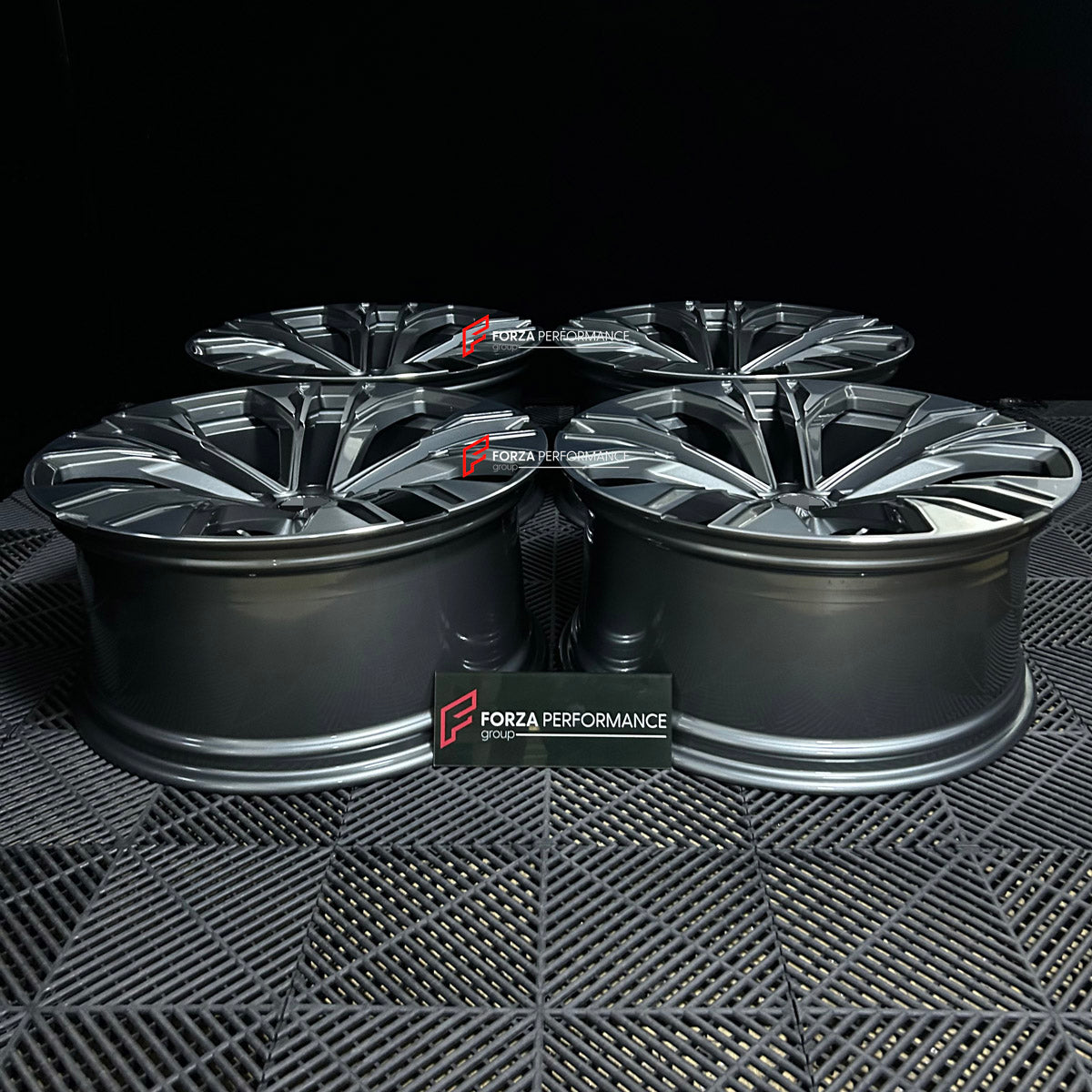 FORZA PERFORMANCE 21 INCH FORGED WHEELS RIMS for AUDI Q8 4M FACELIFT 2024 custom fit OEM AUDI Q8 WHEELS