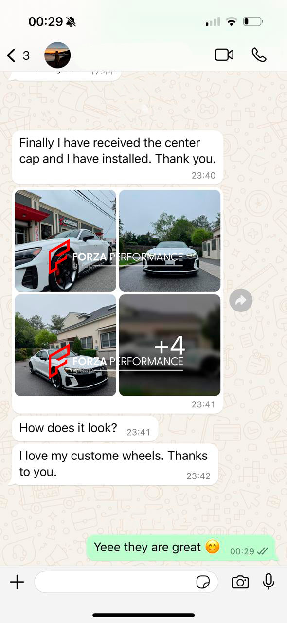 21 INCH FORGED WHEELS RIMS for AUDI RS E-TRON GT FW 2024