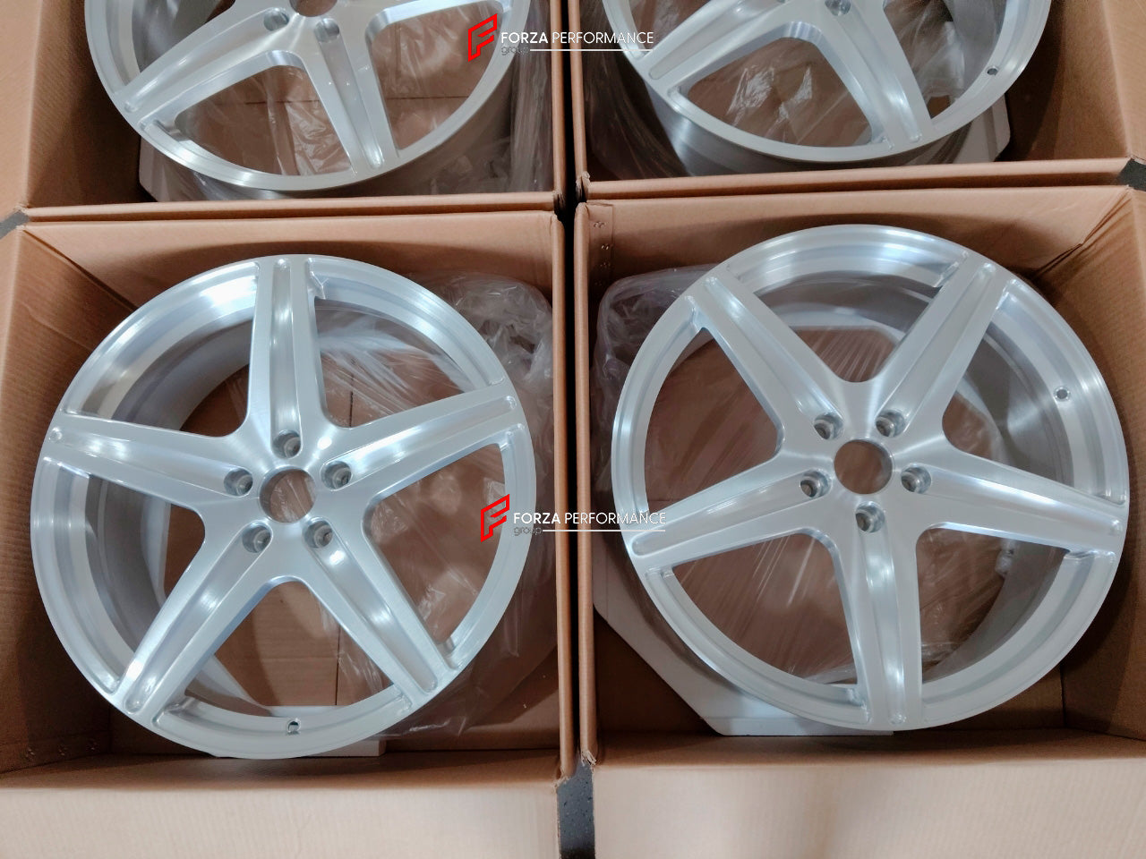 FORZA PERFORMANCE 21 INCH FORGED WHEELS RIMS for BENTLEY ARNAGE 2008 custom fit VORSTEINER VS-170