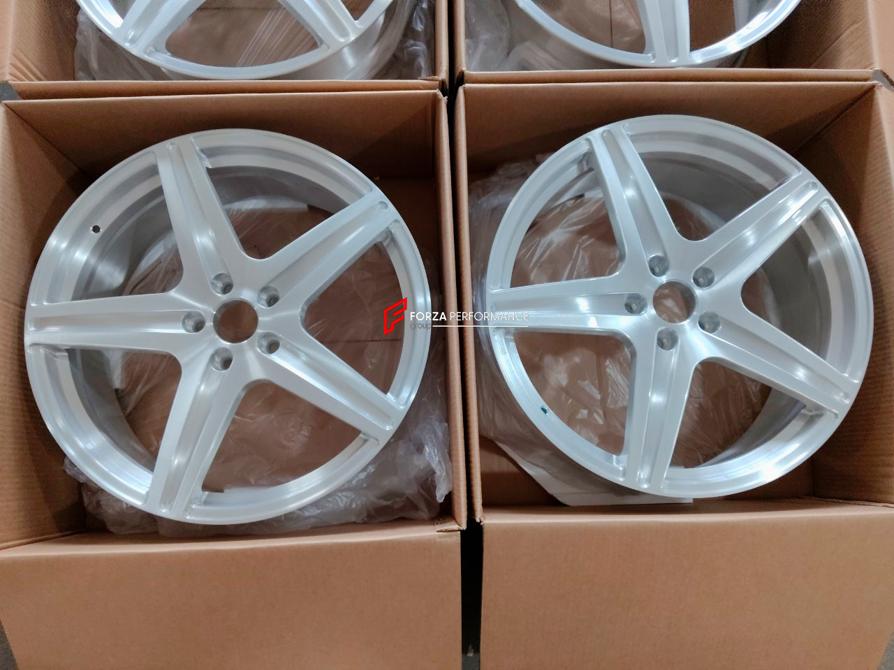 FORZA PERFORMANCE 21 INCH FORGED WHEELS RIMS for BENTLEY ARNAGE 2008 custom fit VORSTEINER VS-170