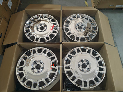 FORZA PERFORMANCE 21 INCH FORGED WHEELS RIMS for BENTLEY MULSANNE 2013 custom fit OEM MULSANNE WHEEL 3Y0601025L