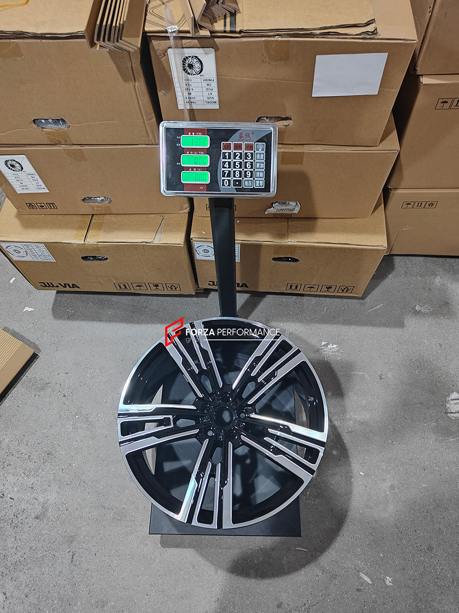 FORZA PERFORMANCE 21 INCH FORGED WHEELS RIMS for BMW 7 SERIES G70 2024 custom fit OEM 908M