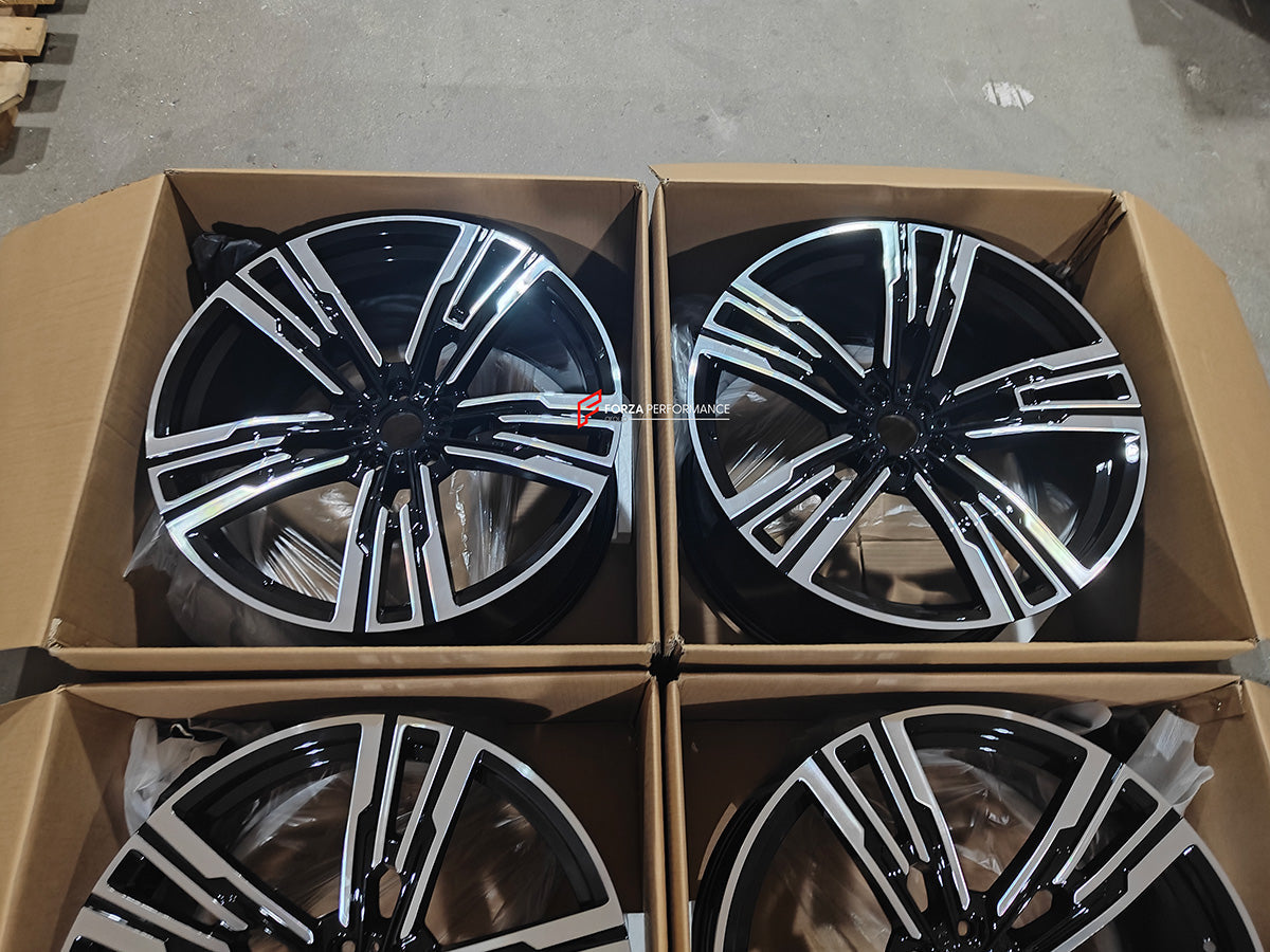 FORZA PERFORMANCE 21 INCH FORGED WHEELS RIMS for BMW 7 SERIES G70 2024 custom fit OEM 908M
