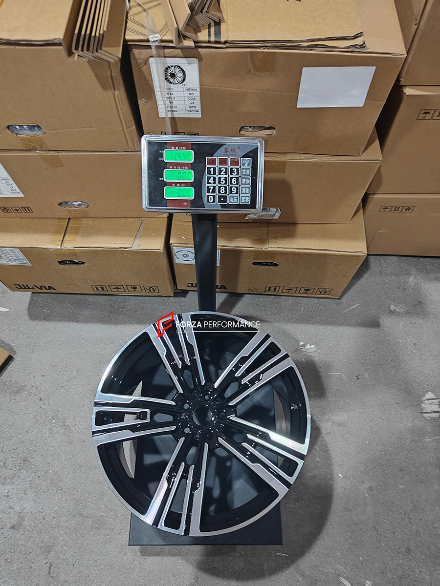 FORZA PERFORMANCE 21 INCH FORGED WHEELS RIMS for BMW 7 SERIES G70 2024 custom fit OEM 908M