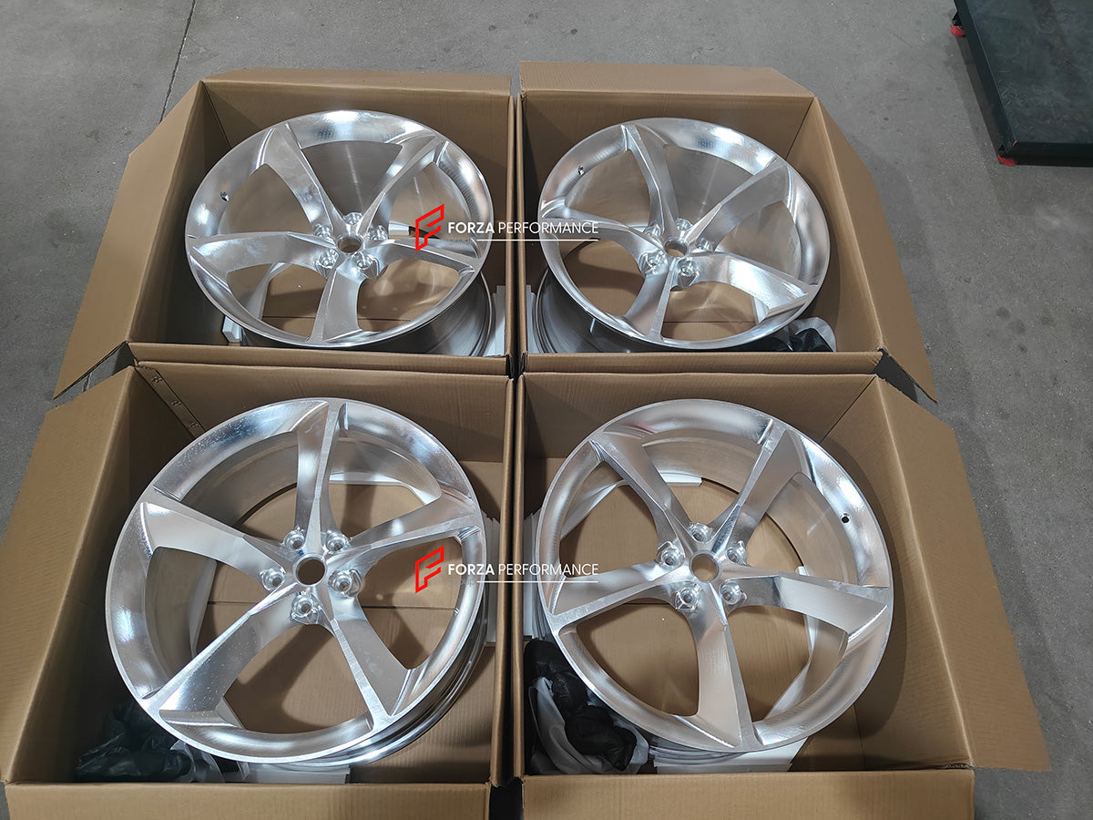 FORZA PERFORMANCE 21 INCH FORGED WHEELS RIMS for FERRARI 812 SUPERFAST custom fit OEM SP2 MONZA WHEELS