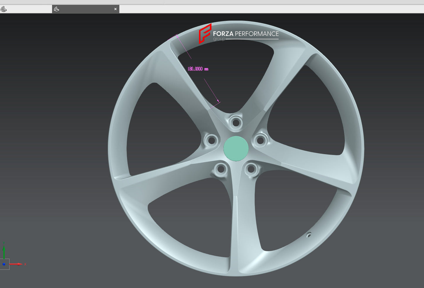 FORZA PERFORMANCE 21 INCH FORGED WHEELS RIMS for FERRARI 812 SUPERFAST custom fit OEM SP2 MONZA WHEELS