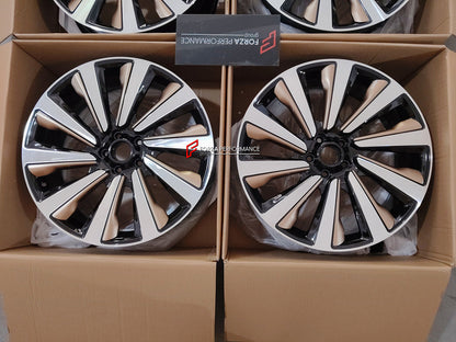 FORZA PERFORMANCE 21 INCH FORGED WHEELS RIMS for LEXUS RX350 AL30 2024 custom fit OEM 1077 RANGE ROVER SV WHEELS