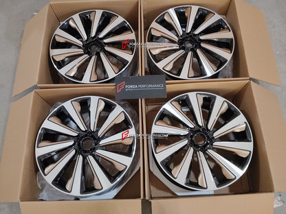 FORZA PERFORMANCE 21 INCH FORGED WHEELS RIMS for LEXUS RX350 AL30 2024 custom fit OEM 1077 RANGE ROVER SV WHEELS