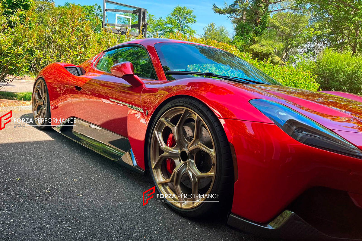 FORZA PERFORMANCE 21 INCH FORGED WHEELS RIMS for MASERATI MC20 2024 custom fit P111SC WHEELS