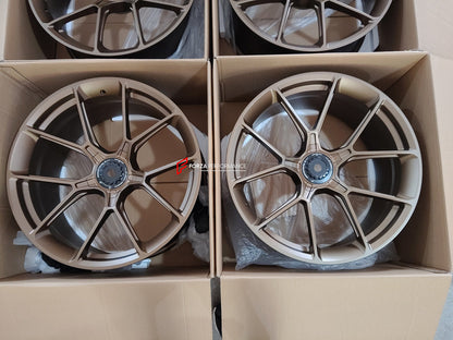 FORZA PERFORMANCE 21 INCH FORGED WHEELS RIMS for PORSCHE MACAN 95B 2019 custom fit OEM 911 992 GT3 WHEELS