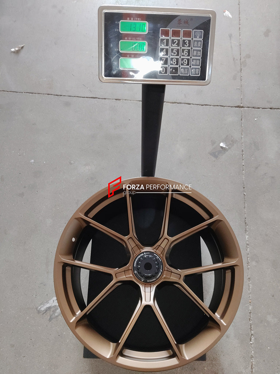 FORZA PERFORMANCE 21 INCH FORGED WHEELS RIMS for PORSCHE MACAN 95B 2019 custom fit OEM 911 992 GT3 WHEELS