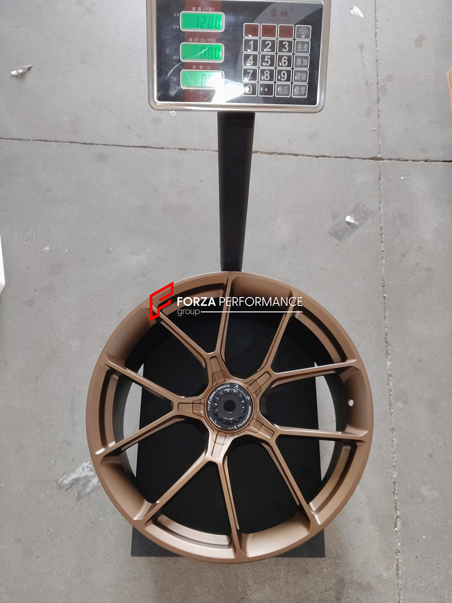 FORZA PERFORMANCE 21 INCH FORGED WHEELS RIMS for PORSCHE MACAN 95B 2019 custom fit OEM 911 992 GT3 WHEELS