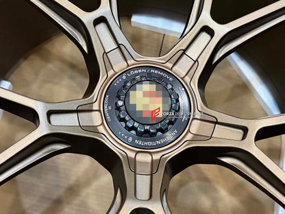 FORZA PERFORMANCE 21 INCH FORGED WHEELS RIMS for PORSCHE MACAN 95B 2019 custom fit OEM 911 992 GT3 WHEELS