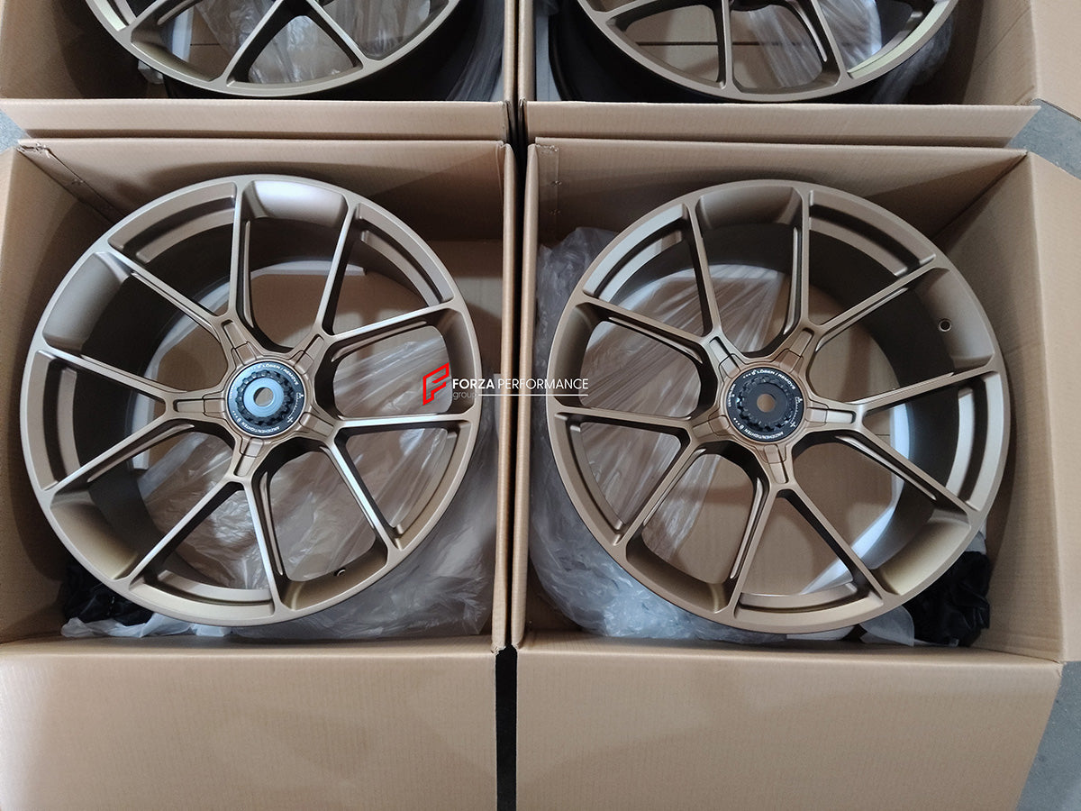 FORZA PERFORMANCE 21 INCH FORGED WHEELS RIMS for PORSCHE MACAN 95B 2019 custom fit OEM 911 992 GT3 WHEELS