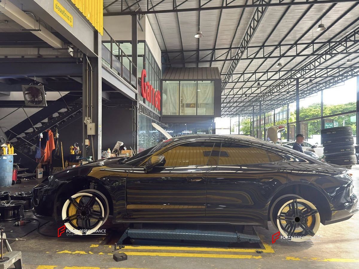 FORZA PERFORMANCE 21 INCH FORGED WHEELS RIMS for PORSCHE TAYCAN 2024 custom fit OEM 9J1601025AA 9J1601025AB