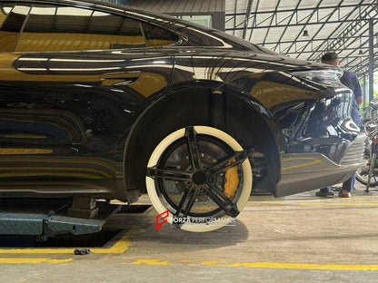 FORZA PERFORMANCE 21 INCH FORGED WHEELS RIMS for PORSCHE TAYCAN 2024 custom fit OEM 9J1601025AA 9J1601025AB