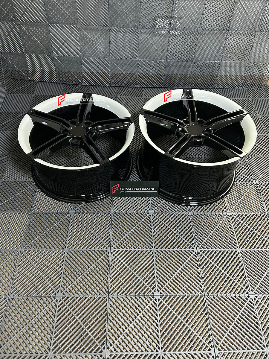 FORZA PERFORMANCE 21 INCH FORGED WHEELS RIMS for PORSCHE TAYCAN 2024 custom fit OEM 9J1601025AA 9J1601025AB