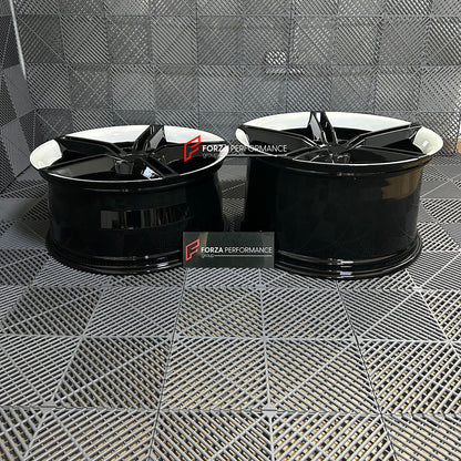 FORZA PERFORMANCE 21 INCH FORGED WHEELS RIMS for PORSCHE TAYCAN 2024 custom fit OEM 9J1601025AA 9J1601025AB