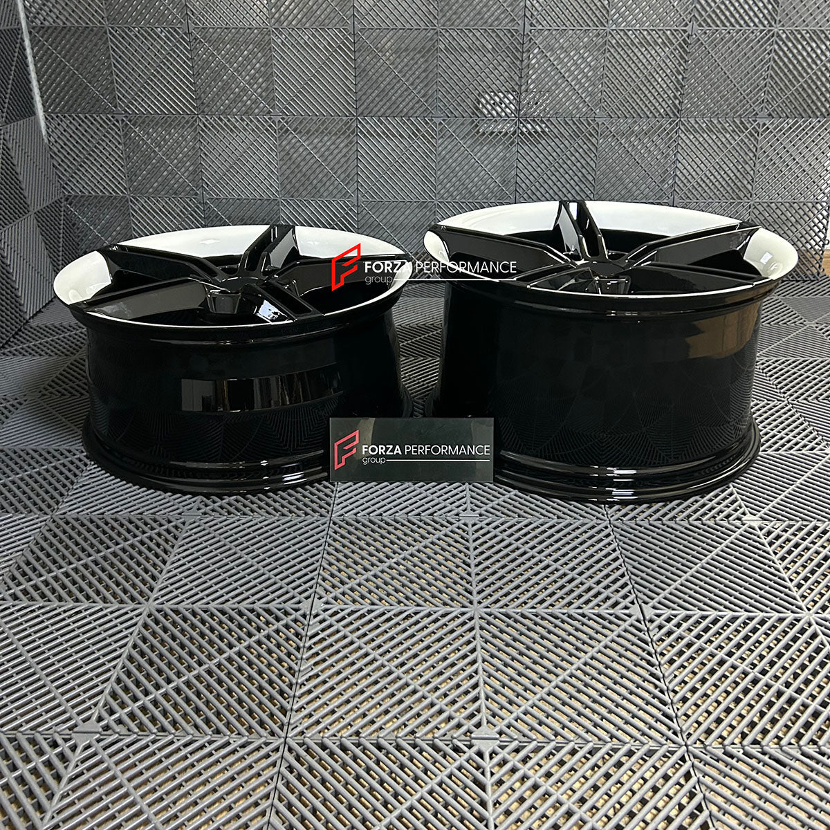 FORZA PERFORMANCE 21 INCH FORGED WHEELS RIMS for PORSCHE TAYCAN 2024 custom fit OEM 9J1601025AA 9J1601025AB