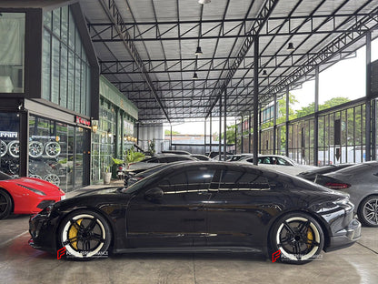 FORZA PERFORMANCE 21 INCH FORGED WHEELS RIMS for PORSCHE TAYCAN 2024 custom fit OEM 9J1601025AA 9J1601025AB